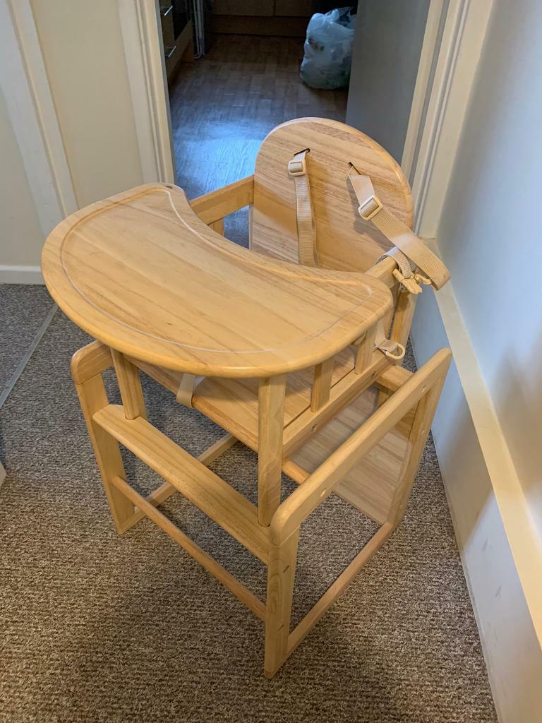 john lewis wooden high chair
